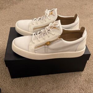 White Leather men's  Sneakers